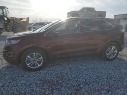 Salvage cars for sale at Wayland, MI auction: 2015 Ford Edge SEL