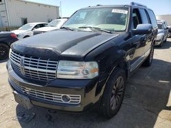 Salvage cars for sale at Martinez, CA auction: 2007 Lincoln Navigator