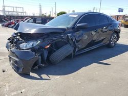 Salvage cars for sale from Copart Wilmington, CA: 2017 Honda Civic EX