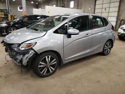 Honda FIT EX salvage cars for sale: 2018 Honda FIT EX