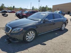 Mercedes-Benz salvage cars for sale: 2015 Mercedes-Benz S 550