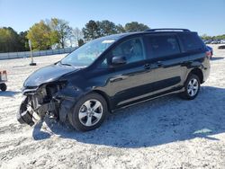 Salvage cars for sale at Loganville, GA auction: 2019 Toyota Sienna LE