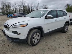 Salvage cars for sale at Baltimore, MD auction: 2014 Jeep Cherokee Sport