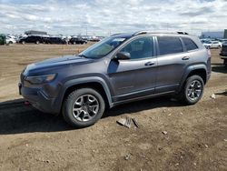 Salvage cars for sale at Brighton, CO auction: 2019 Jeep Cherokee Trailhawk