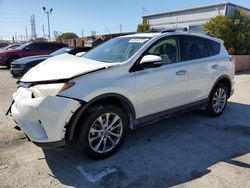 Salvage cars for sale at Wilmington, CA auction: 2016 Toyota Rav4 Limited