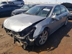 Salvage cars for sale from Copart Elgin, IL: 2008 Nissan Maxima SE