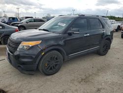 Salvage cars for sale at Indianapolis, IN auction: 2013 Ford Explorer XLT