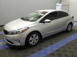 KIA Forte salvage cars for sale: 2018 KIA Forte LX