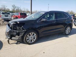 Salvage cars for sale at Fort Wayne, IN auction: 2020 Ford Edge Titanium