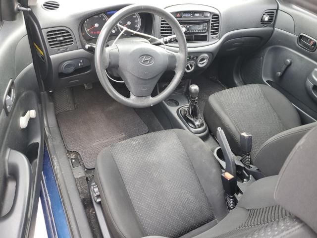 2010 Hyundai Accent Blue