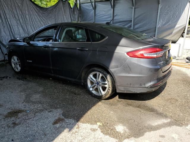 2018 Ford Fusion SE Hybrid