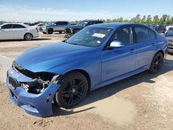 Salvage cars for sale at Houston, TX auction: 2014 BMW 328 XI Sulev