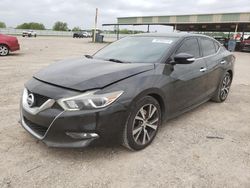 Salvage cars for sale at Houston, TX auction: 2017 Nissan Maxima 3.5S