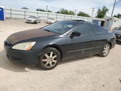 Salvage cars for sale from Copart Oklahoma City, OK: 2005 Honda Accord EX