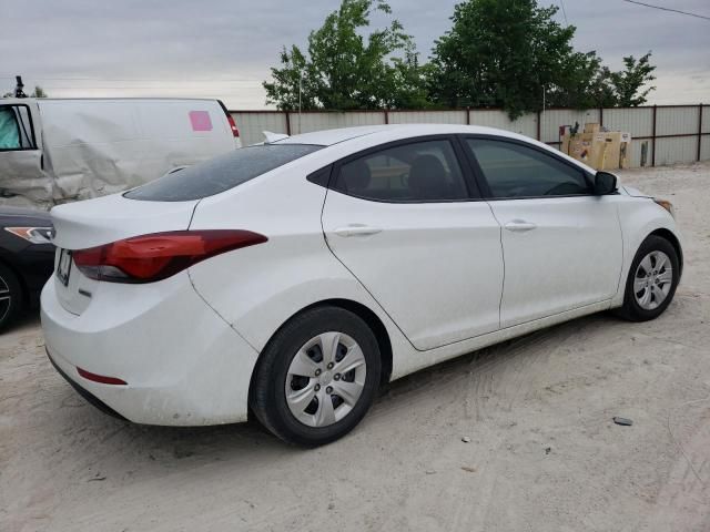 2016 Hyundai Elantra SE