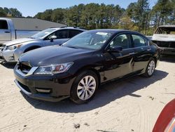 Salvage cars for sale at Seaford, DE auction: 2015 Honda Accord EXL