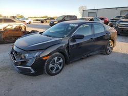 Salvage cars for sale at Kansas City, KS auction: 2020 Honda Civic LX