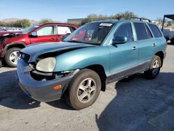 Salvage cars for sale at Las Vegas, NV auction: 2002 Hyundai Santa FE GLS