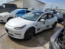 Salvage cars for sale at Haslet, TX auction: 2021 Tesla Model 3