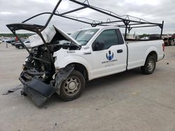 Salvage cars for sale at Grand Prairie, TX auction: 2018 Ford F150
