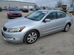 Salvage cars for sale from Copart Appleton, WI: 2008 Honda Accord EXL