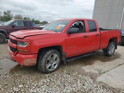Salvage Trucks for parts for sale at auction: 2016 Chevrolet Silverado K1500 Custom