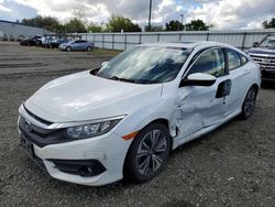 Salvage cars for sale at Sacramento, CA auction: 2018 Honda Civic EXL
