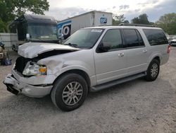 Ford Expedition el xlt salvage cars for sale: 2012 Ford Expedition EL XLT