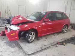 Salvage cars for sale at Madisonville, TN auction: 2003 Mazda Protege PR5