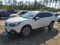 Salvage cars for sale at Harleyville, SC auction: 2018 Subaru Outback Touring