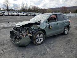 Salvage cars for sale from Copart Grantville, PA: 2015 Subaru Forester 2.5I Premium