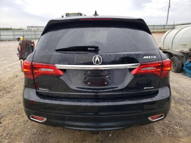 2016 Acura MDX Technology