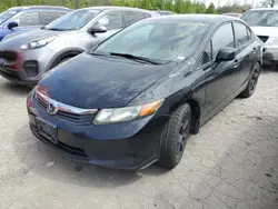 Carros dañados por granizo a la venta en subasta: 2012 Honda Civic LX