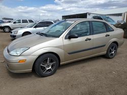 Salvage cars for sale at Brighton, CO auction: 2002 Ford Focus LX