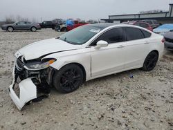 Salvage cars for sale at Wayland, MI auction: 2014 Ford Fusion Titanium