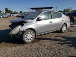 Salvage cars for sale at San Diego, CA auction: 2014 Nissan Versa S