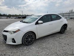 Salvage cars for sale from Copart Lawrenceburg, KY: 2016 Toyota Corolla L