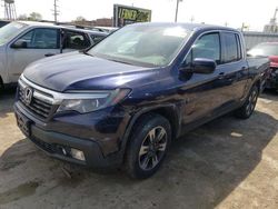 Salvage cars for sale at auction: 2017 Honda Ridgeline RTL