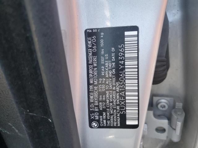 2006 BMW X5 3.0I