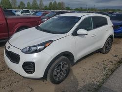 Salvage cars for sale at Bridgeton, MO auction: 2022 KIA Sportage LX