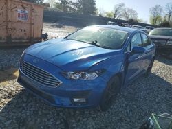 Salvage cars for sale from Copart Madisonville, TN: 2019 Ford Fusion SE