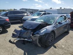 Salvage cars for sale from Copart Vallejo, CA: 2020 Tesla Model 3