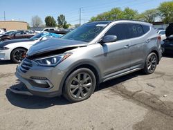 Vehiculos salvage en venta de Copart Moraine, OH: 2017 Hyundai Santa FE Sport