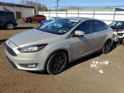 Salvage cars for sale at New Britain, CT auction: 2016 Ford Focus SE