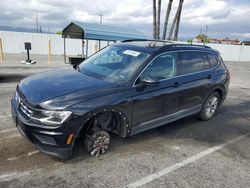 Salvage cars for sale at Van Nuys, CA auction: 2018 Volkswagen Tiguan SE