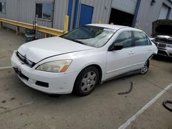 Honda Accord lx salvage cars for sale: 2007 Honda Accord LX