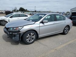 Salvage cars for sale at Nampa, ID auction: 2013 Honda Accord LX