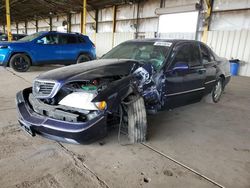 Acura salvage cars for sale: 2002 Acura 3.5RL