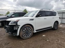 Salvage cars for sale from Copart Houston, TX: 2023 Nissan Armada SL