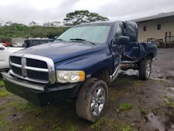 Salvage cars for sale from Copart Kapolei, HI: 2005 Dodge RAM 1500 ST